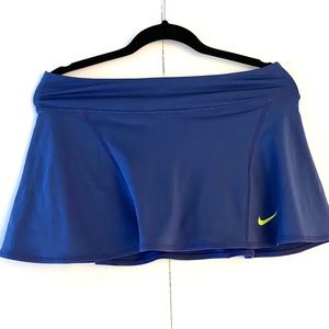 NikeCourt Dri-Fit tennis skirt blue
